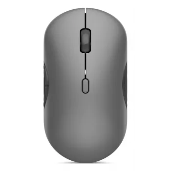 Lenovo 700 -langaton molempikätinen hiiri — RF + Bluetooth, optinen 4000 DPI, 8 painiketta, harmaa
