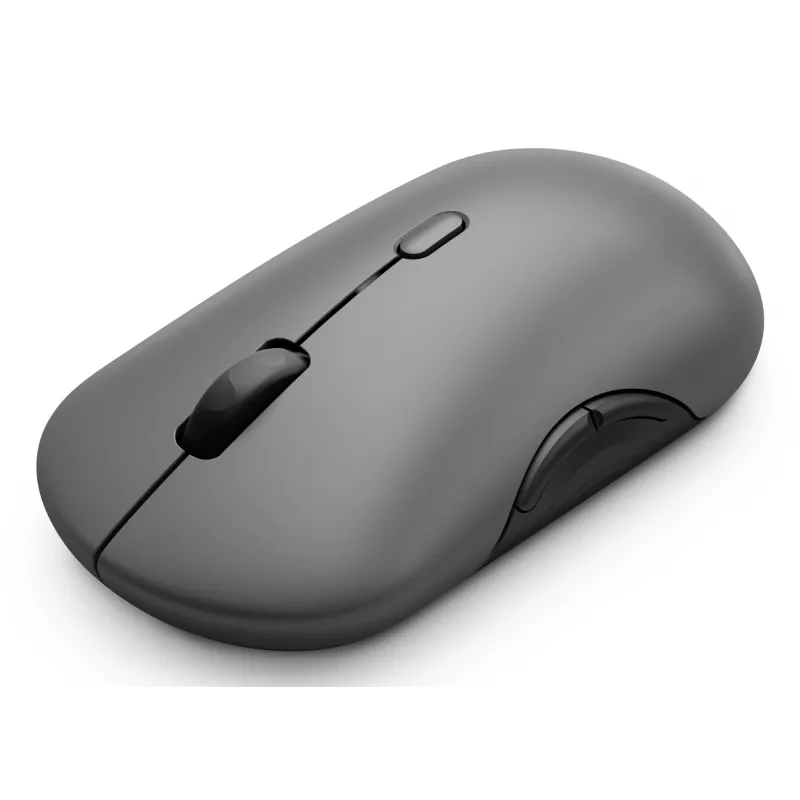 Lenovo 700 -langaton molempikätinen hiiri — RF + Bluetooth, optinen 4000 DPI, 8 painiketta, harmaa