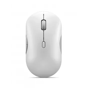 Lenovo 700 -langaton hiljainen hiiri Multi-Device, molempikätinen, optinen, 4000 DPI, RF + Bluetooth, 8 painiketta, valkoinen