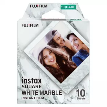 Instant-kuvafilmi Fujifilm SQUARE White Marble 10 kpl