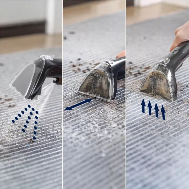 Bissell SpotClean Mini langaton matonpesulaite käsilaite musta, sininen