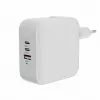 TARGUS Hyper Hyperjuice 70W USB-C GaN -matkalaturi (3C+1A) - valkoinen