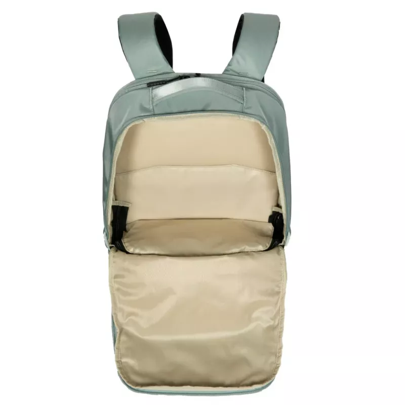 Reppu TARGUS Work+Play Flex Ecosmart TBB65905GL 15–16 tuuman kannettaville, kierrätetty polyesteri, vihreä