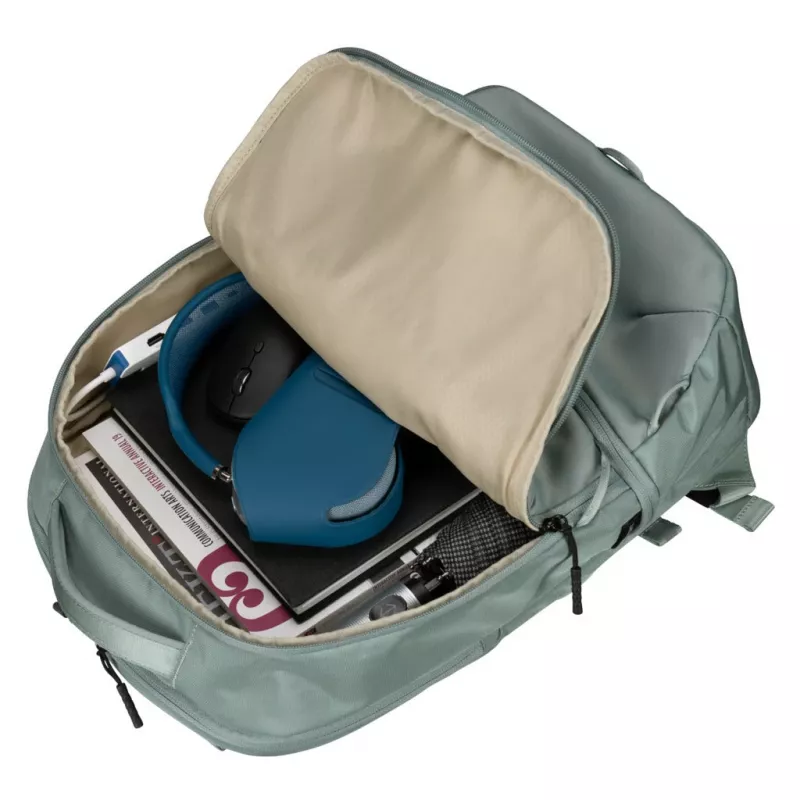 Reppu TARGUS Work+Play Flex Ecosmart TBB65905GL 15–16 tuuman kannettaville, kierrätetty polyesteri, vihreä