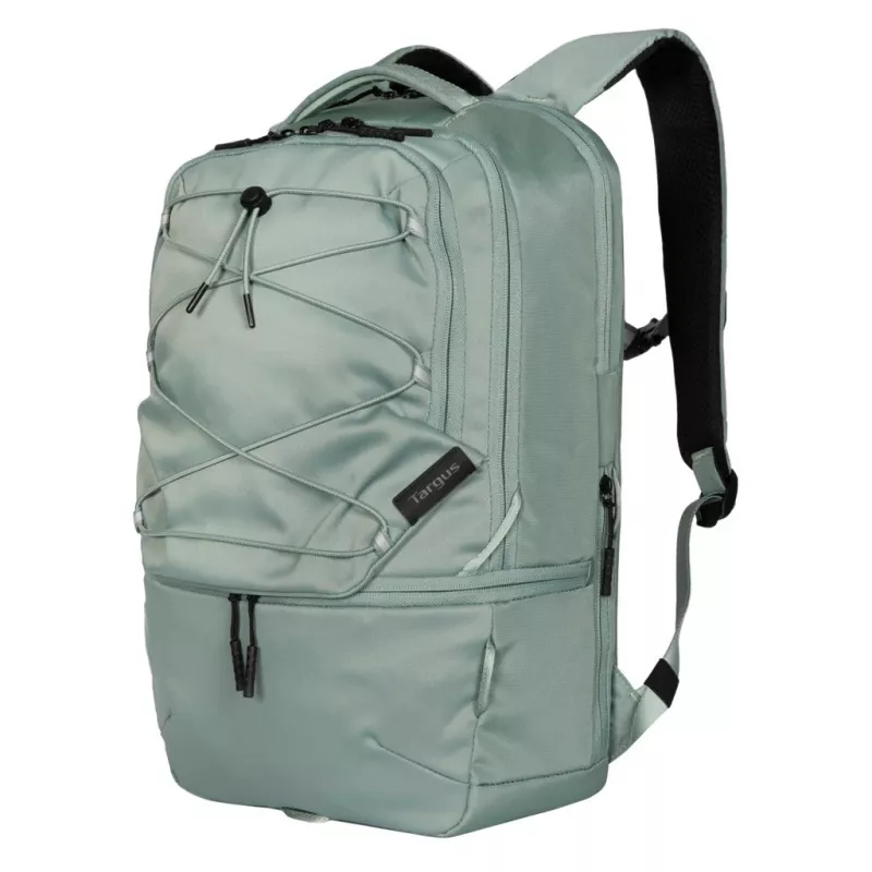 Reppu TARGUS Work+Play Flex Ecosmart TBB65905GL 15–16 tuuman kannettaville, kierrätetty polyesteri, vihreä
