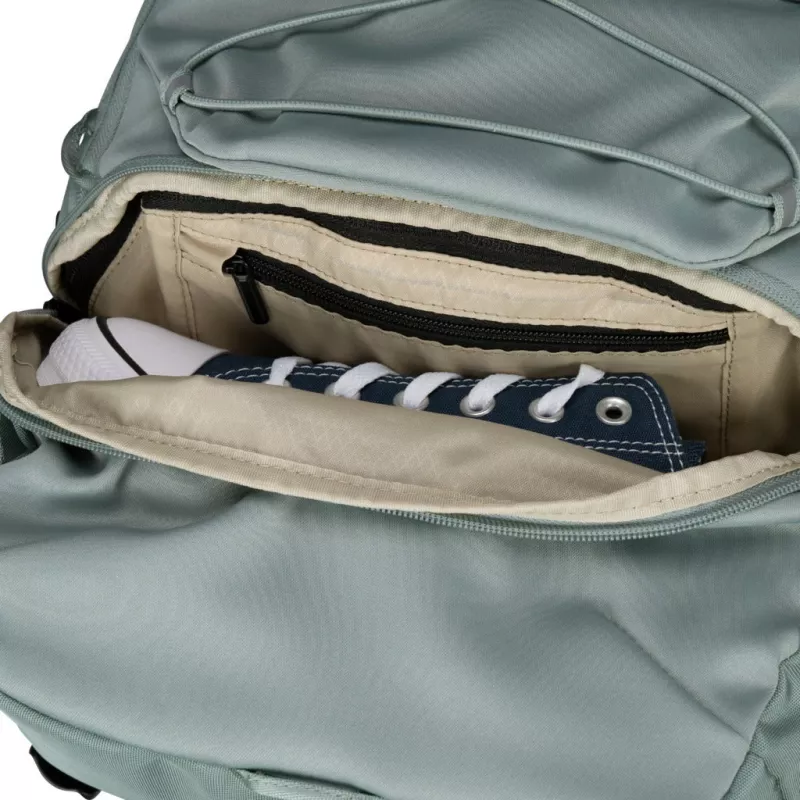 Reppu TARGUS Work+Play Flex Ecosmart TBB65905GL 15–16 tuuman kannettaville, kierrätetty polyesteri, vihreä