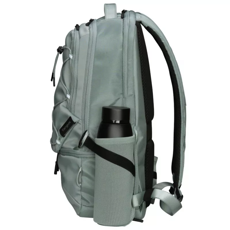 Reppu TARGUS Work+Play Flex Ecosmart TBB65905GL 15–16 tuuman kannettaville, kierrätetty polyesteri, vihreä