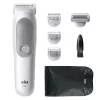 Braun Series 5 kehonkarvatrimmeri/parranajokone, vaaleanharmaa