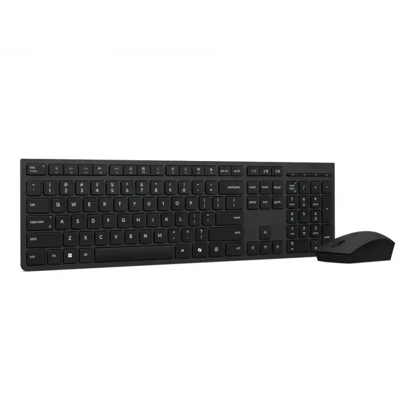 Lenovo 4X31R64357 näppäimistö hiiri sisältäen Office RF Wireless + Bluetooth QWERTY pohjoismainen harmaa