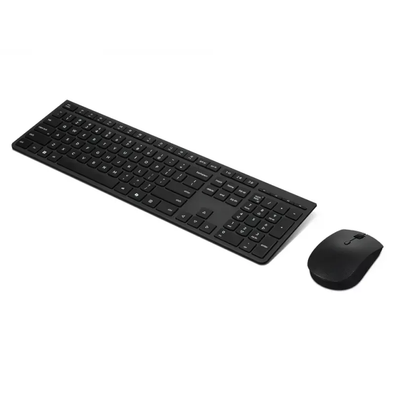 Lenovo 4X31R64357 näppäimistö hiiri sisältäen Office RF Wireless + Bluetooth QWERTY pohjoismainen harmaa