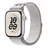 Ranneke Apple 42 mm Verschleiertes Grau Nike Sport Loop harmaa 130–190 mm