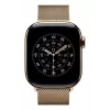 APPLE 42 mm kultainen Milanese-ranneke