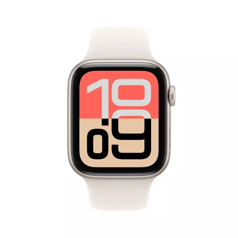 Apple Watch SE (3. sukupolvi) Apple GPS + Cellular 44 mm Starlight-alumiinikotelo