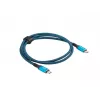 Lanberg CA-CMCM-44CU-0005-BK USB-C M/M USB4-kaapeli 0,5 m, 240 W, 8K 60 Hz