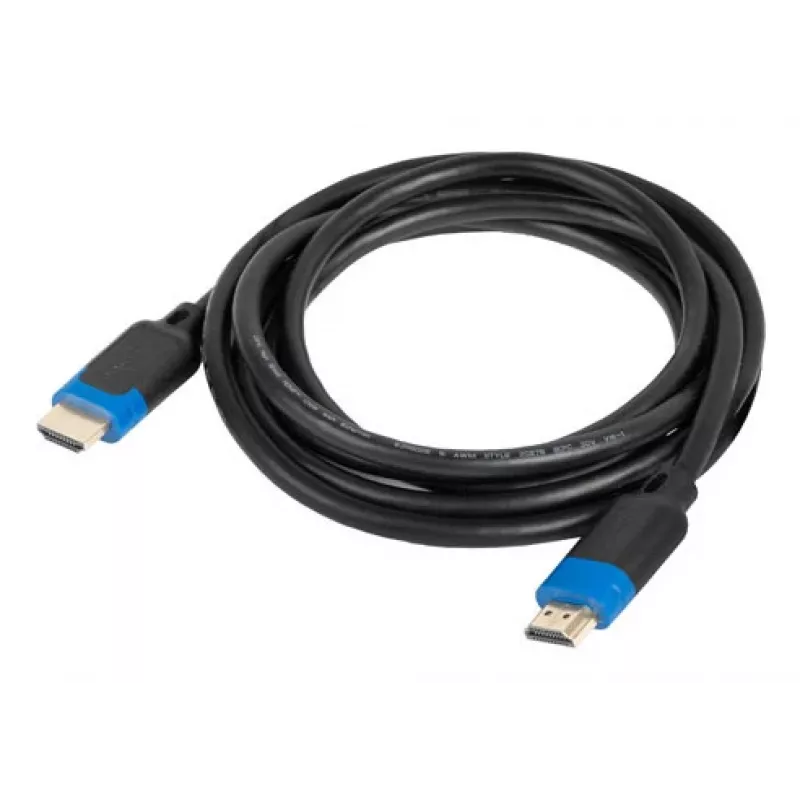 HDMI-kaapeli LANBERG CA-HDMI-30CC-0030-BK 3 m HDMI Type-A uros–uros 48 Gbit/s HDMI 2.1