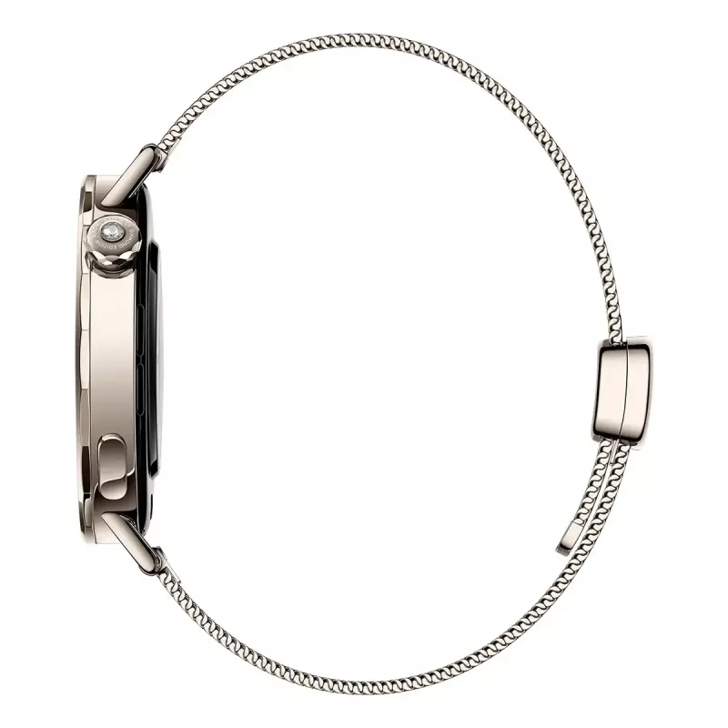 Xiaomi Watch S4 41 mm älykello, 1,32" AMOLED 466x466, GPS, NFC, 5 ATM, milanolainen ranneke, Sunset Gold