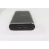 SSD-kotelo Icy Box 1x mSATA SSD USB 3.0 -isäntä alumiini musta IB-183M2