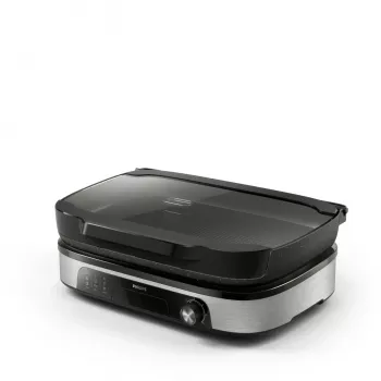 Sähköinen grillilevy Philips HD6212/90 2400 W, 2-alueinen vapaasti seisova grilli, 1250 cm² alumiinipinta, max. 220 °C