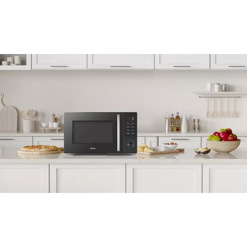 Mikroaaltouuni Midea MMO-AM25VB(BK) vapaasti seisova 25 L 900 W musta