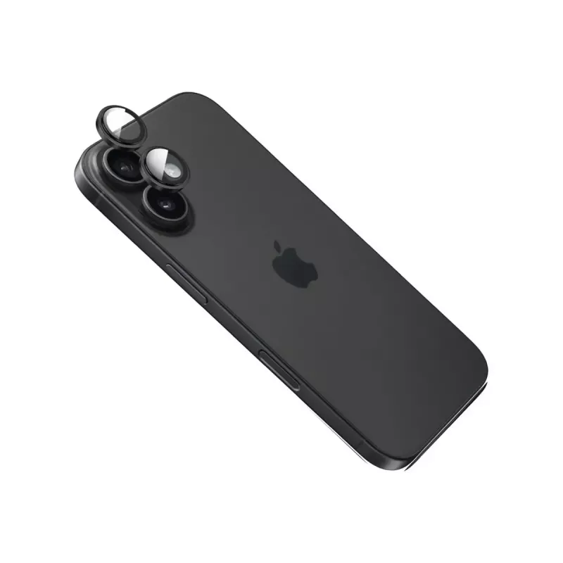 FIXED kameralasi Apple iPhone 17 — lasi musta