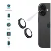 FIXED kameralasi Apple iPhone 17 — lasi musta