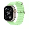 Apple Natural Titanium Finish MGCF4ZM/A -ranneke vihreä fluorelastomeeri 49 mm