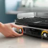 Sähköinen grillilevy Philips HD6222/90 2400 W musta ruostumaton teräs