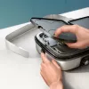 Sähköinen grillilevy Philips HD6222/90 2400 W musta ruostumaton teräs