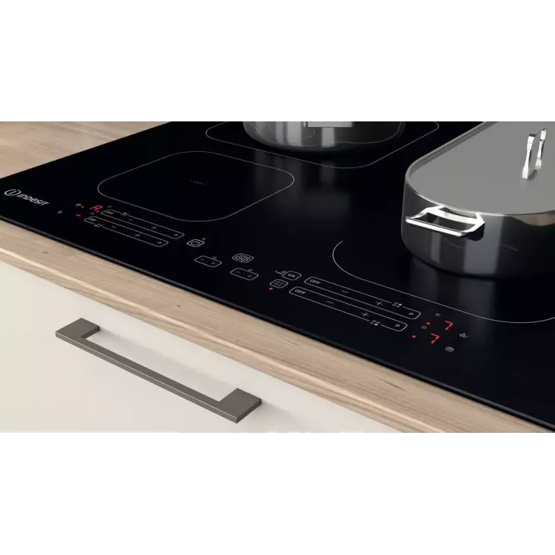 Indesit IB 65B60 NE musta sisäänrakennettu 59 cm induktioliesi 4 vyöhykettä