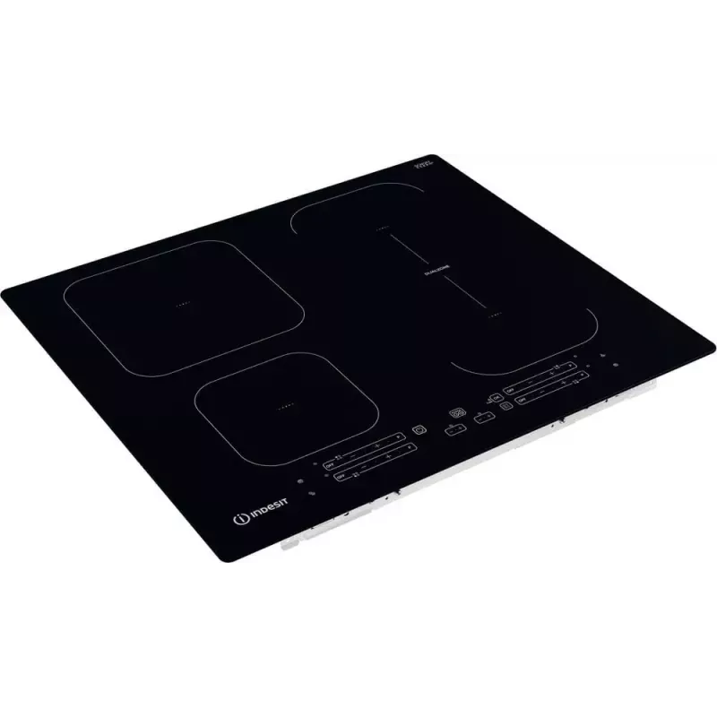 Indesit IB 65B60 NE musta sisäänrakennettu 59 cm induktioliesi 4 vyöhykettä