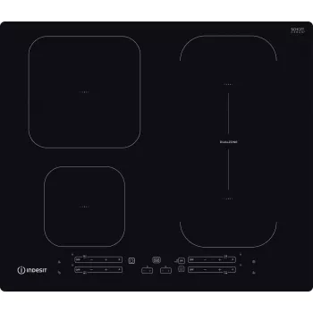Indesit IB 65B60 NE musta sisäänrakennettu 59 cm induktioliesi 4 vyöhykettä