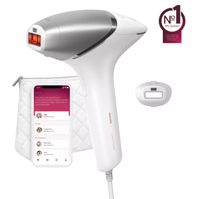 Philips Lumea Prestige Lumea IPL 8000 Series BRI940/00 IPL-karvanpoistolaite SenseIQ-toiminnolla