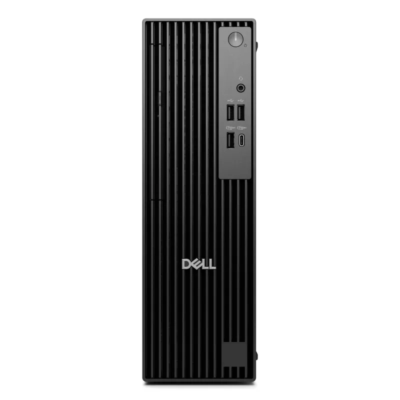 DELL Pro QCS1250 Intel Core Ultra 7 265 16 GB DDR5-SDRAM 512 GB SSD Ubuntu Linux ohut PC musta