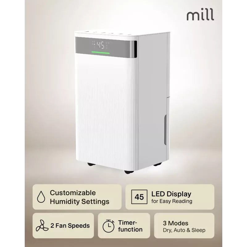 Ilmankuivain Mill MDH12 200W tiloihin enintään 15 m²