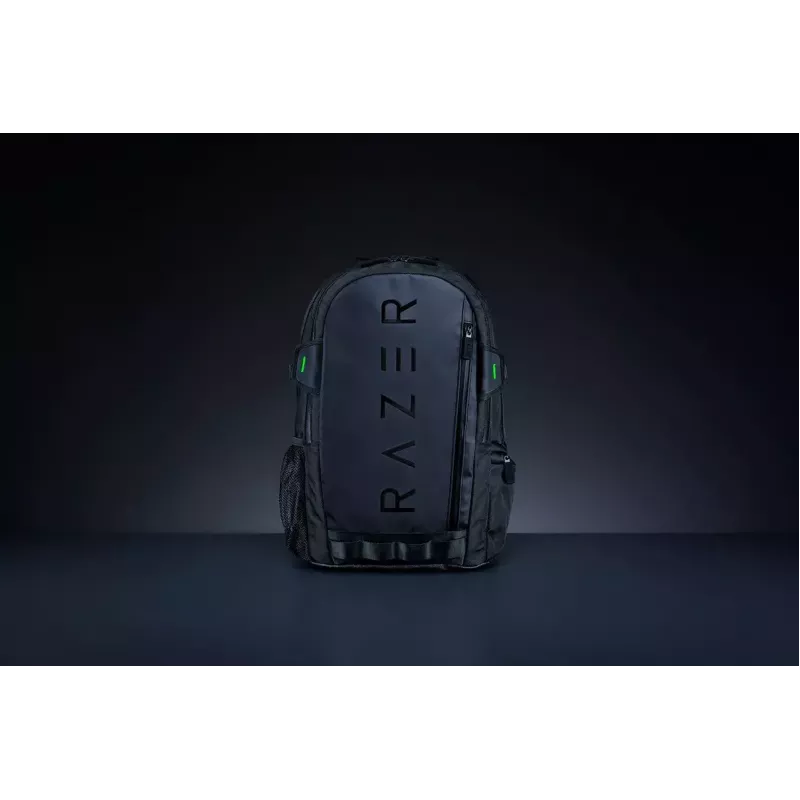 Razer Rogue V3 15 (RC81-03640101-0000) kannettavan reppu, 15 tuumaa (38,1 cm), vedenpitävä, musta