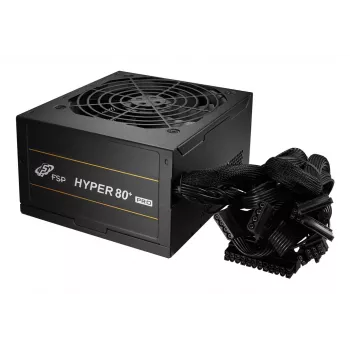 FSP HYPER 80+ PRO 450W virtalähde ATX ATX3.1 musta, 450 W, 200 - 240 V, 50/60 Hz, 3 A, aktiivinen, 85 W