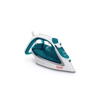 Tefal EasyGliss Plus FV5718 silitysrauta höyrysilitysrauta Durilium-silityspohja 2400 W turkoosi, valkoinen