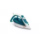 Tefal EasyGliss Plus FV5718 silitysrauta höyrysilitysrauta Durilium-silityspohja 2400 W turkoosi, valkoinen