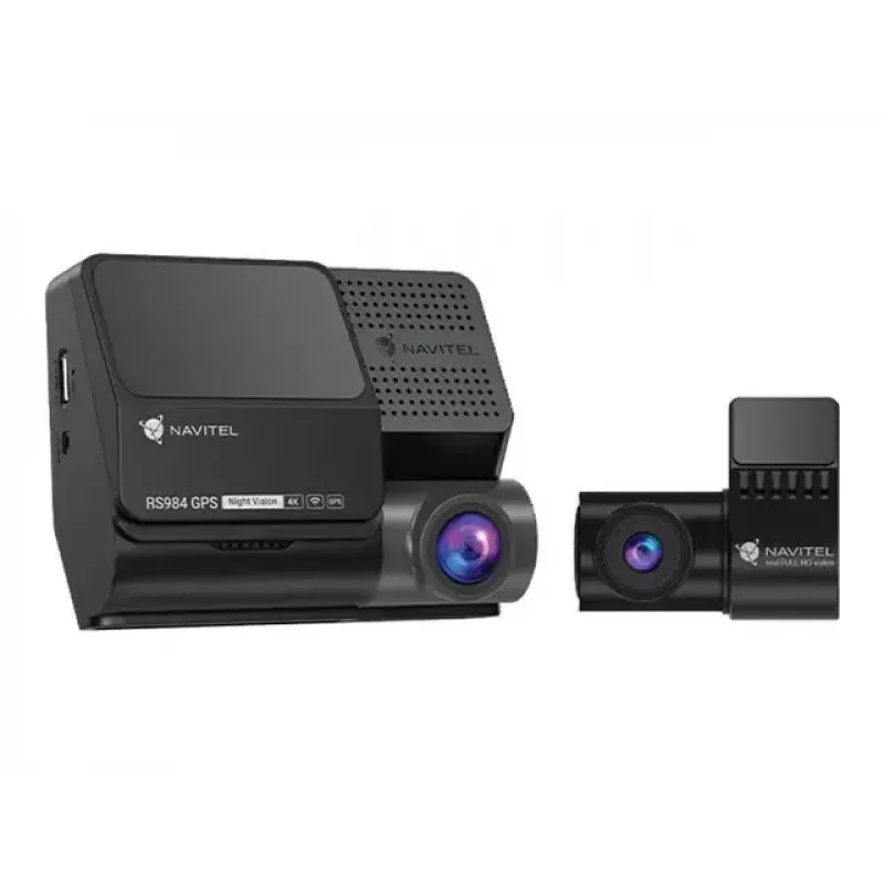 Autokamera Navitel RS984 GPS:llä ja Wi‑Fi:llä