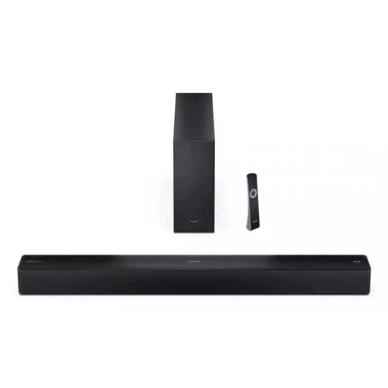 Soundbar-kaiutin Sharp HT-SBW310 2.1-kanava 330 W musta johdollinen & johdoton