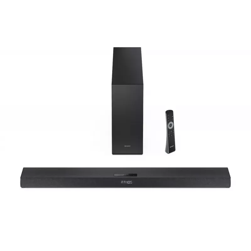 Soundbar Sharp HT-SBW320 2.1ch ultrahohut Dolby Atmos / DTS Virtual:X langattomalla subwooferilla