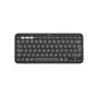 Logitech Pebble Keys 2 K380s näppäimistö yleiskäyttöön RF langaton + Bluetooth QWERTY US International grafiitti