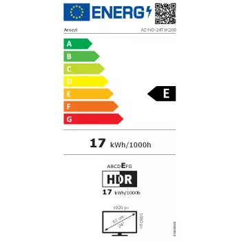Näyttö Arozzi Nova 24 tuuman (23,8 tuuman) Full HD LED 1920 x 1080