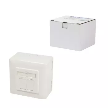 Verkkopistorasia 2 x RJ-45 LogiLink NP0124