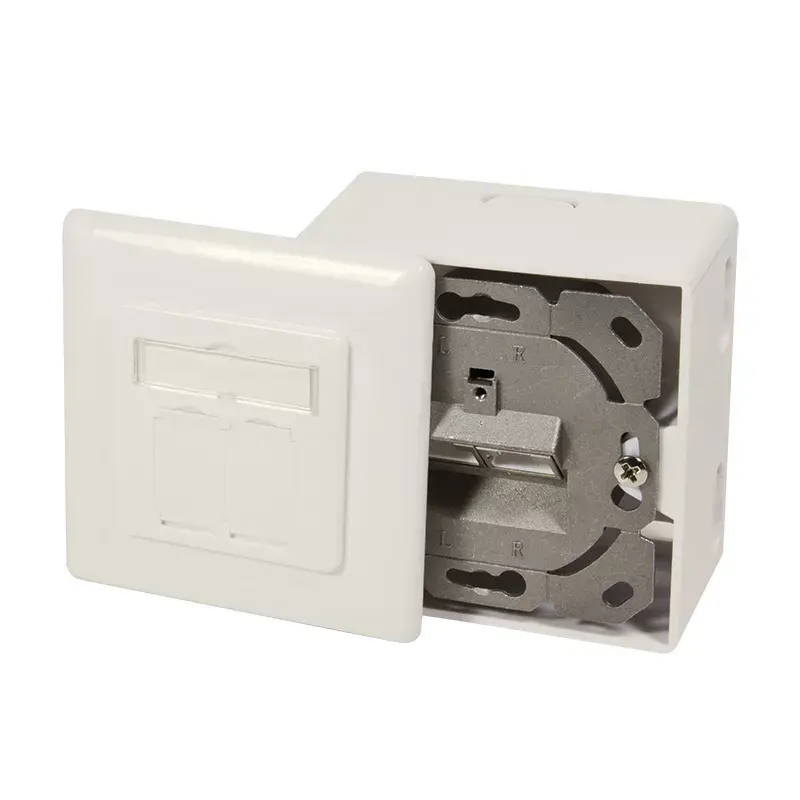 Verkkopistorasia 2 x RJ-45 LogiLink NP0124