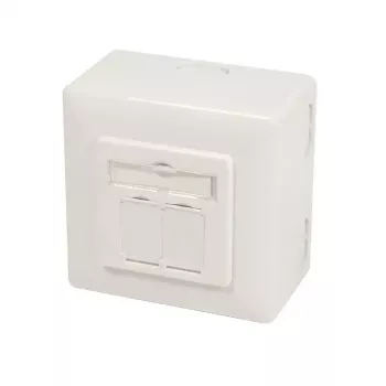 Verkkopistorasia 2 x RJ-45 LogiLink NP0124