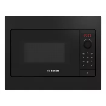 Bosch Serie 2 BFL523MB4 mikroaaltouuni musta solo-mikroaaltouuni kalusteisiin asennettava 20 l 800 W