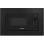 Kalusteisiin asennettava mikroaaltouuni Bosch Serie 2 BFL623MB4 20 L 800 W LED-näyttö musta kiertosäädin