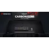GENESIS Carbon 500 Hyper Logo, musta, monokromaattinen, kangas, kumi, pelihiirimatto