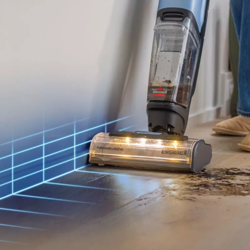 Bissell CrossWave EdgeFind Select pystyimuri AC kuiva&märkä pussiton 340 W musta, sininen